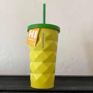 New* Hawaii Pineapple Starbucks Tumbler 🍍
